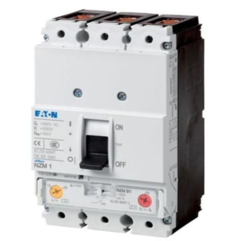 EATON NZMC1-A160 KOMPAKT ŞALTER (AYARLANABİLİR TERMİK-MANYETİK KORUMALI) 3X160A 36KA