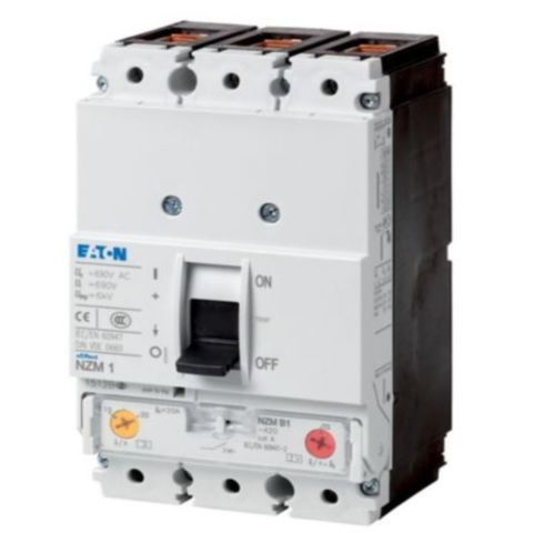 EATON NZMC1-A160 KOMPAKT ŞALTER (AYARLANABİLİR TERMİK-MANYETİK KORUMALI) 3X160A 36KA
