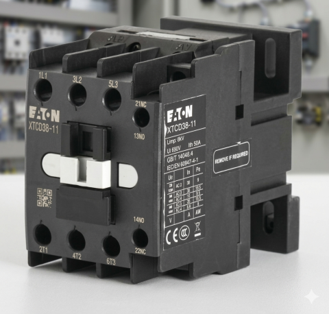EATON XTCD25-11 Güç Kontaktörü (D-Line, 230VAC, II boy, 1NA+1NK) 25A