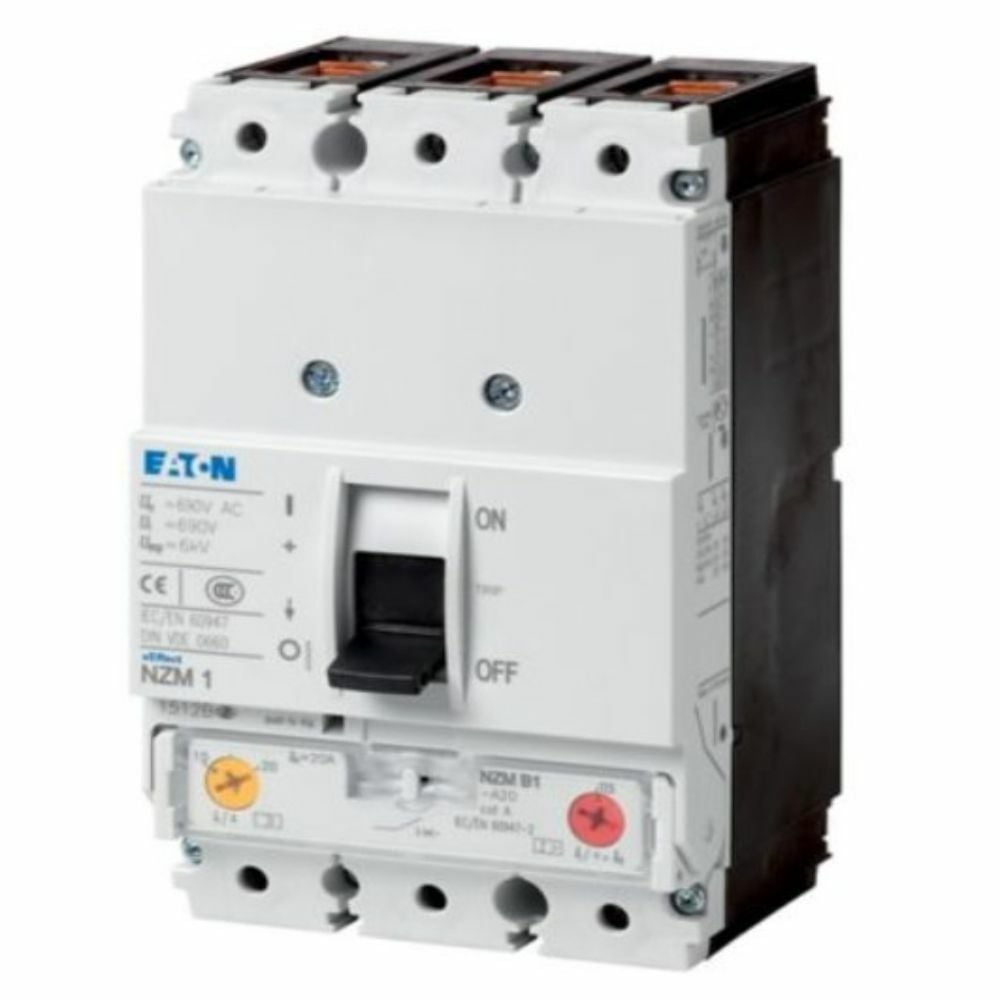 EATON NZMH1-A100 KOMPAKT ŞALTER (AYARLANABİLİR TERMİK-MANYETİK KORUMALI) 3X100A 100KA