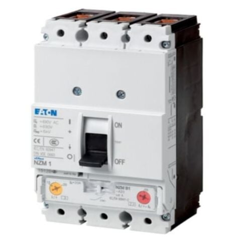 EATON NZMH1-A100 KOMPAKT ŞALTER (AYARLANABİLİR TERMİK-MANYETİK KORUMALI) 3X100A 100KA