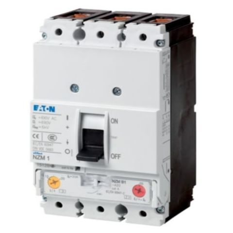 EATON NZMH1-A100 KOMPAKT ŞALTER (AYARLANABİLİR TERMİK-MANYETİK KORUMALI) 3X100A 100KA