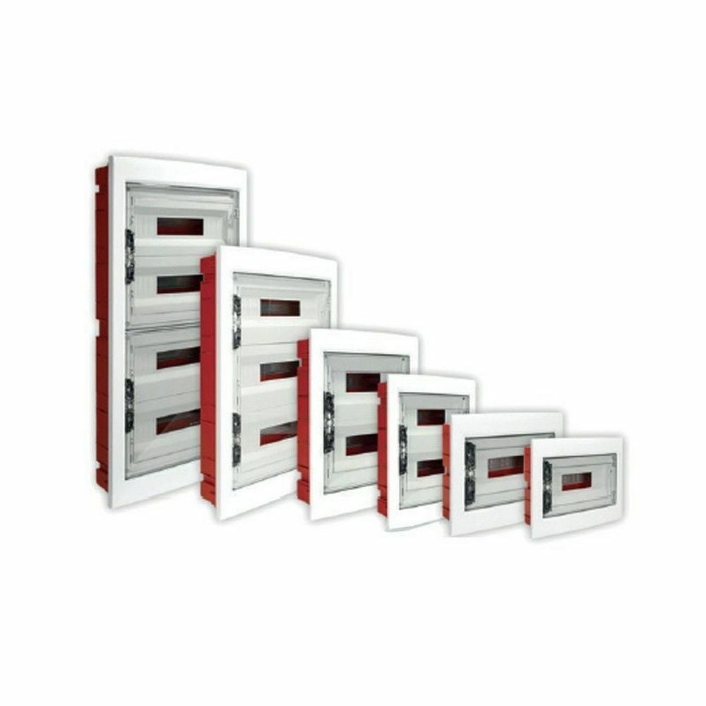 ÇETİNKAYA 18Lİ SIVA ALTI SİGORTA KUTUSU ŞEFFAF KAPAKLI