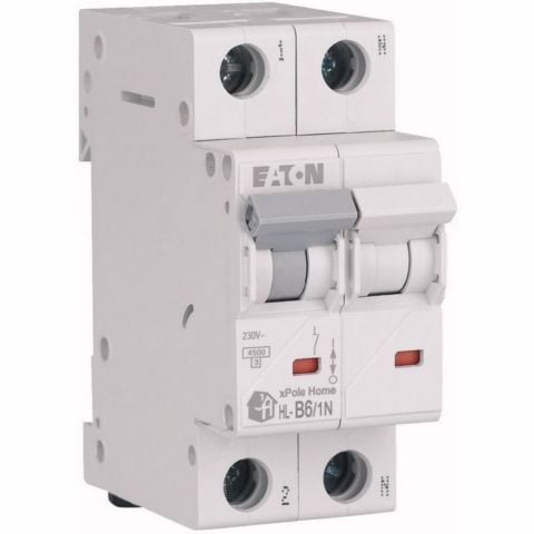 EATON 194738 HL-B6/1N OTOMATİK SİGORTA - 4,5KA - B EĞRİSİ