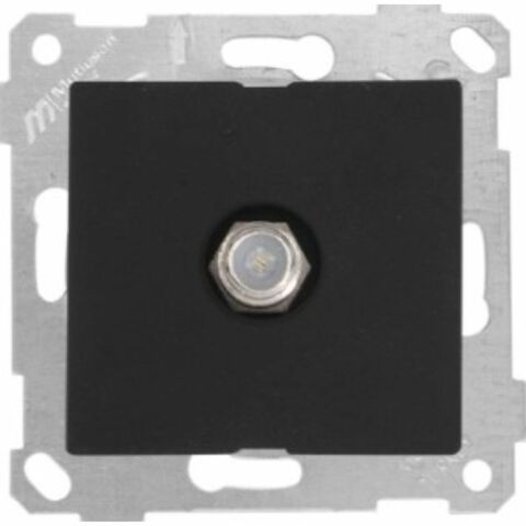 MUTLUSAN RİTA MEK TUŞ TV PRİZİ F DİŞİ SİYAH