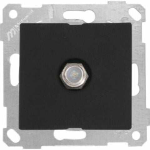 MUTLUSAN RİTA MEK TUŞ TV PRİZİ F DİŞİ SİYAH