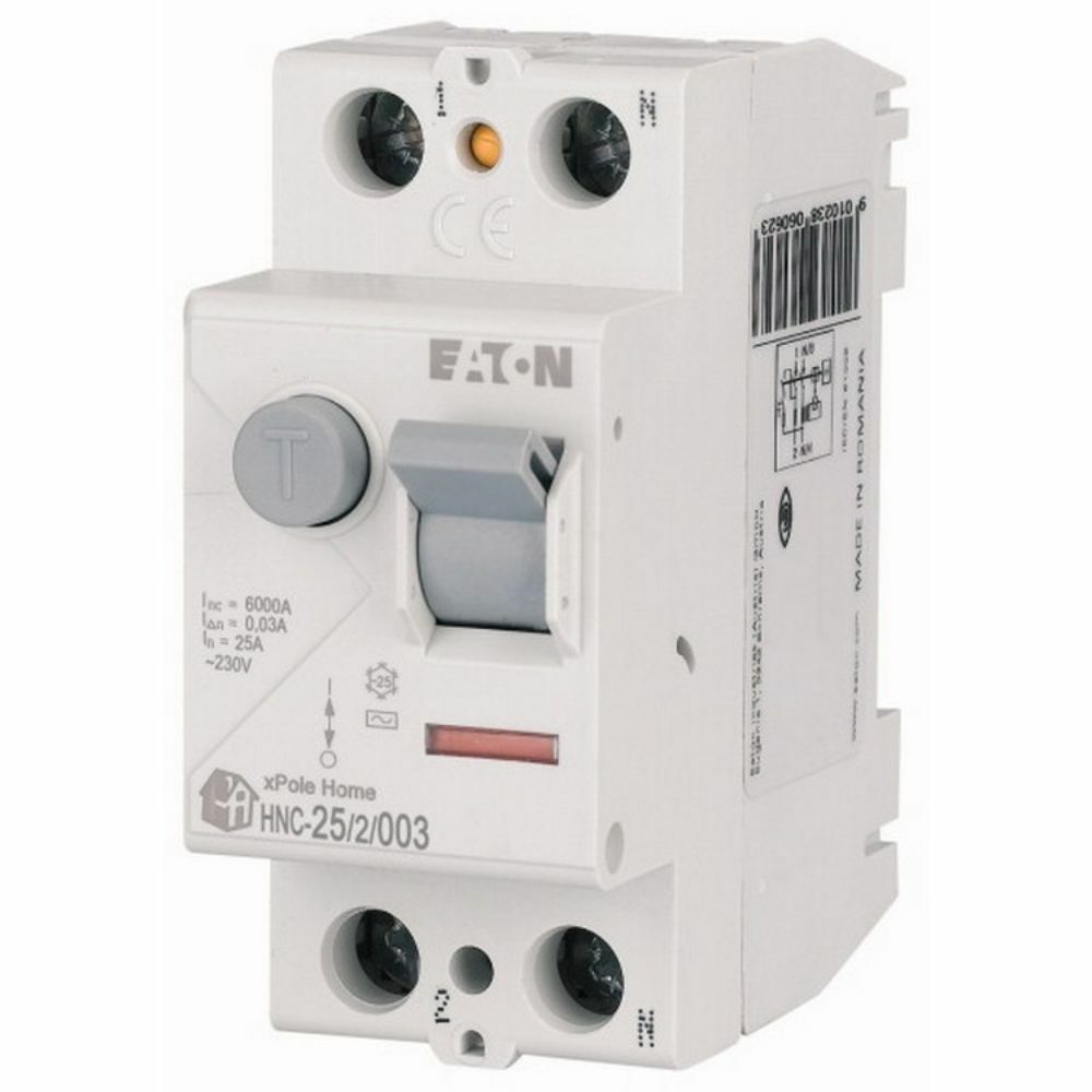 EATON 194690 ARTIK AKIM DEVRE KESİCİLER (AC TİPİ) 2X25A, 6KA, 30MA