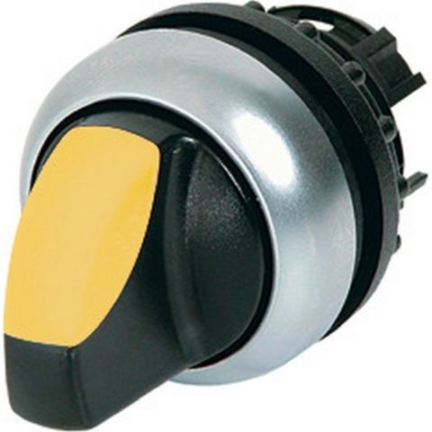EATON 216829 BUTON AKSESUARI: IŞIKLI MANDAL BUTON KAFASI, KALICI, 2 KONUMLU, SARI
