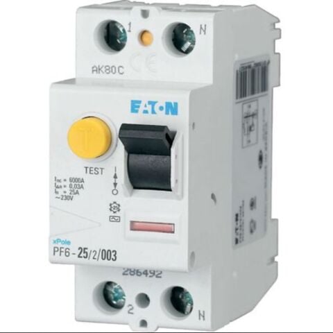 EATON PF6-25/2/003 KAÇAK AKIM KORUMA ŞALTERİ Y7-286494
