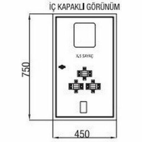 ÇETİNKAYA TRF SYÇ PANOSU X5 ELK SYÇ SIVA ÜSTÜ
