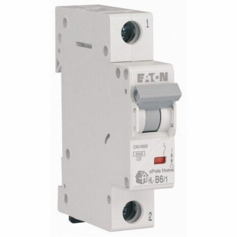 EATON 194718 MİNYATÜR DEVRE KESİCİ - 4,5KA - B EĞRİSİ - 1X6A