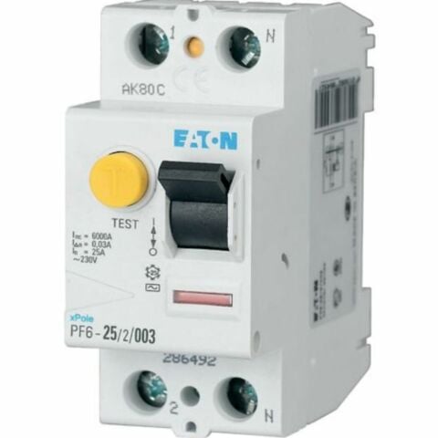 EATON PF6-63/2/003 KAÇAK AKIM KORUMA ŞALTERİ Y7-286500