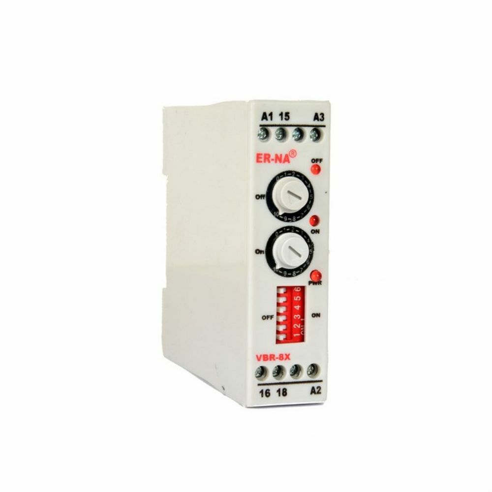 ERNA VBR-8X DIN V-OTOMAT DIN TİPİ ZAMAN RÖLESİ