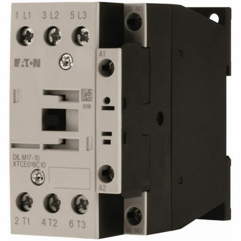 EATON DILM17-10(230V50HZ,240V60HZ) CONTACTOR,7,5KW/400V,AC-OPERATED