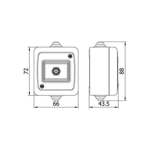 METE ENERJİ NEMLIYER UYDU PRİZİ 40501505