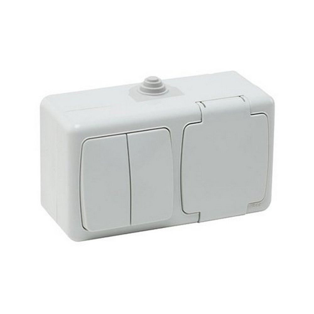 METE ENERJİ NEMLİYER YATAY 2'Lİ KOMİTATÖR+KAP.TOP.PRİZ 40502605