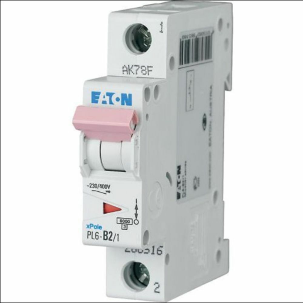 EATON PL6-B2/1 OTOMATİK SİGORTA - 6KA - B EĞRİSİ - Y7-286516