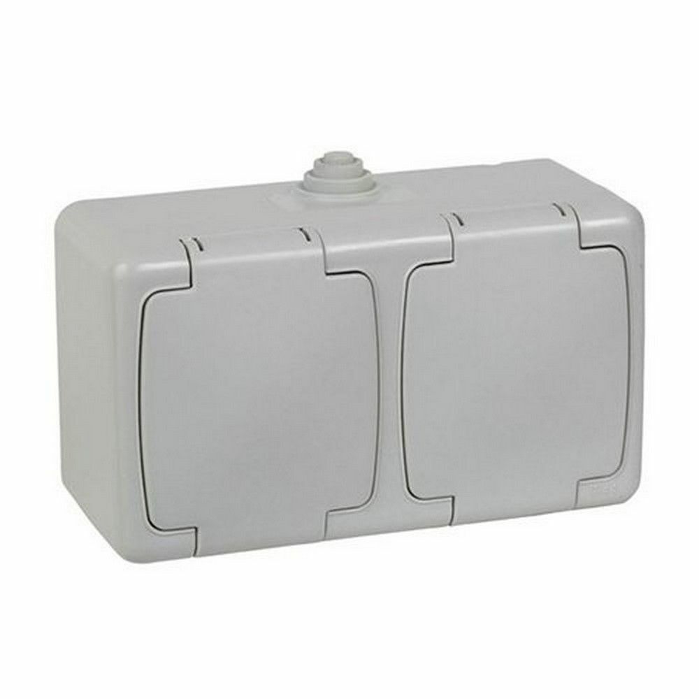 METE ENERJİ NEMLİYER YATAY KAP.TOP.PRİZ+KAP.TOP.PRİZ IP44 40504005