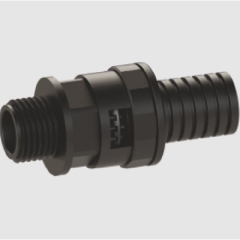 ORTAÇ M12 GEÇMELİ RAKOR SİYAH ( 8,5X12 ) ODB12-M12