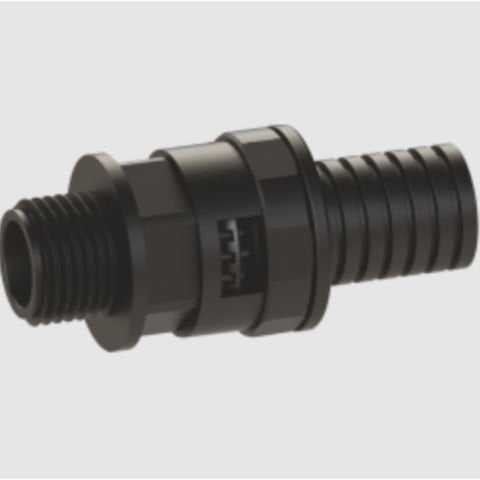 ORTAÇ M12 GEÇMELİ RAKOR SİYAH ( 8,5X12 ) ODB12-M12