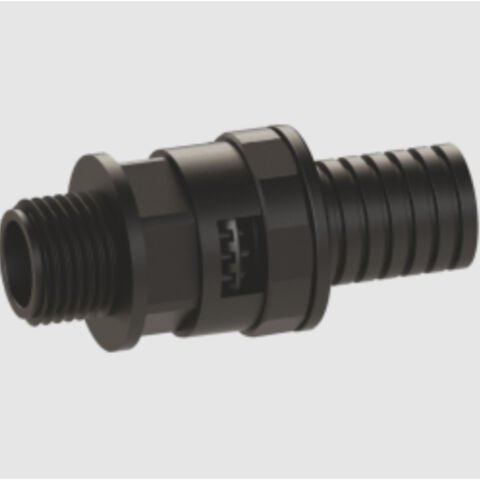 ORTAÇ M12 GEÇMELİ RAKOR SİYAH ( 8,5X12 ) ODB12-M12