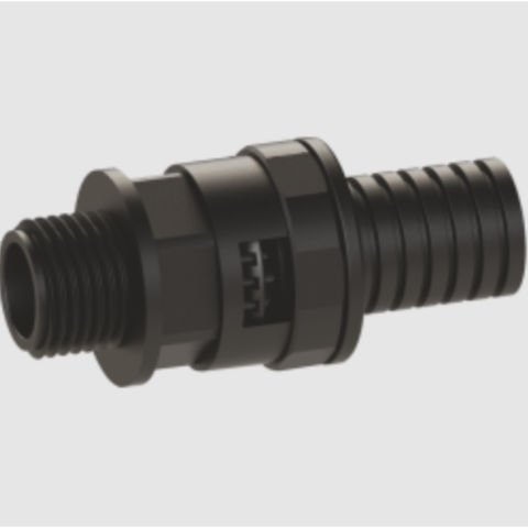 ORTAÇ M12 GEÇMELİ RAKOR SİYAH ( 8,5X12 ) ODB12-M12