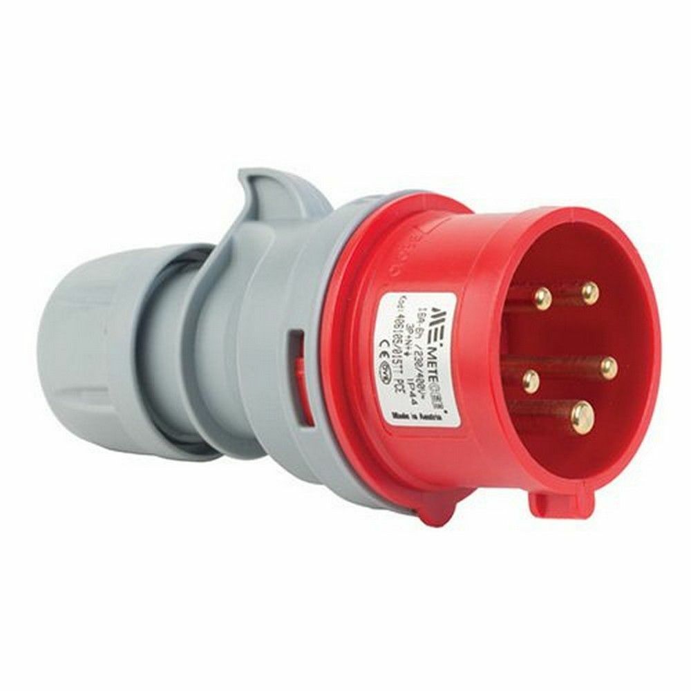 METE ENERJİ 5X16A. IP44 DÜZ FİŞ 406105