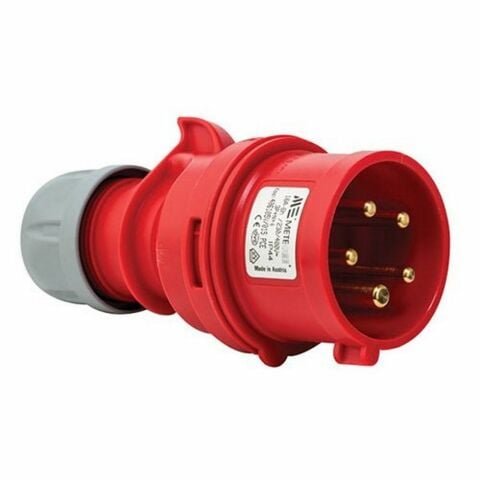 METE ENERJİ 5X16A. IP44 DÜZ FİŞ-(VİDALI BAĞL.) 406105V