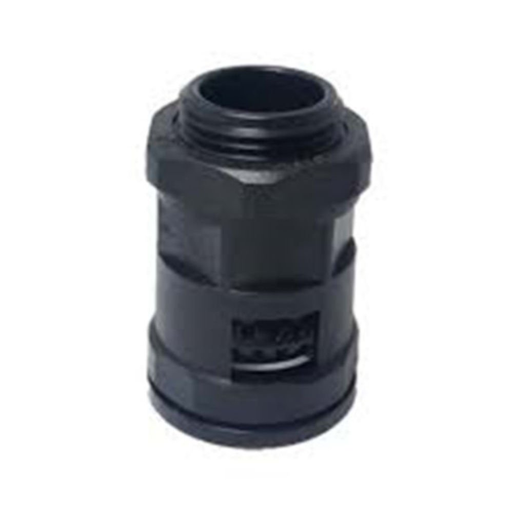 ORTAÇ DİŞ GEÇMELİ SPİRAL BORU RAKORU (POLYAMİD,SİYAH) PG11 OR0227