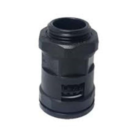 ORTAÇ DİŞ GEÇMELİ SPİRAL BORU RAKORU (POLYAMİD,SİYAH) PG11 OR0227