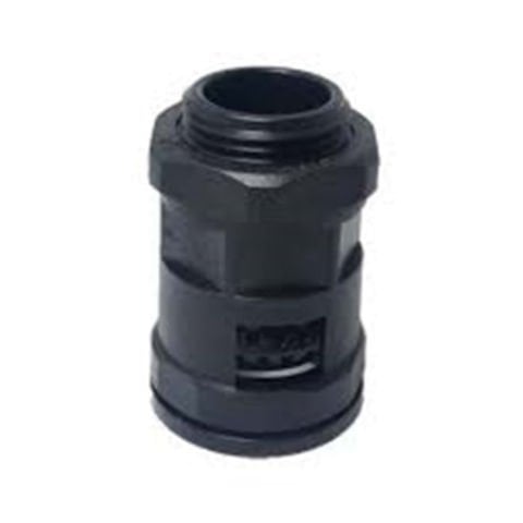 ORTAÇ DİŞ GEÇMELİ SPİRAL BORU RAKORU (POLYAMİD,SİYAH) PG11 OR0227