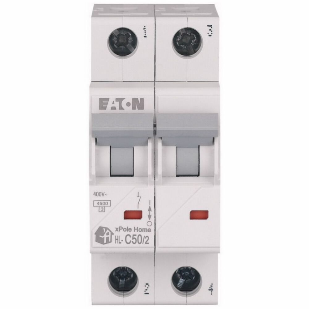 EATON HL-C50/2 MİNYATÜR DEVRE KESİCİ - 4,5KA - C EĞRİSİ - 2X50A
