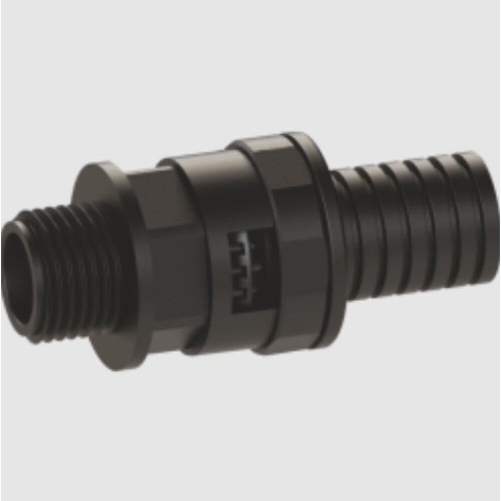 ORTAÇ M20 GEÇMELİ RAKOR SİYAH ( 14,2X18,4 ) ODB18-M20