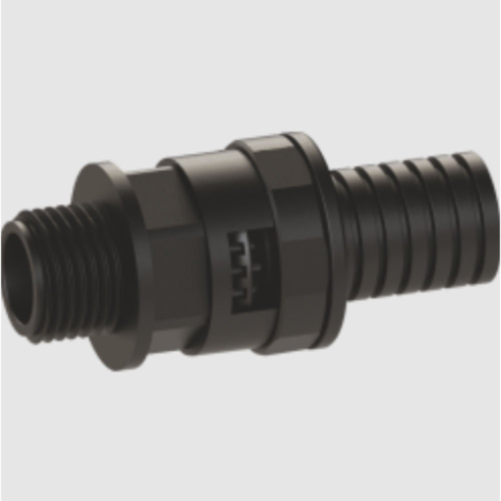 ORTAÇ M20 GEÇMELİ RAKOR SİYAH ( 14,2X18,4 ) ODB18-M20