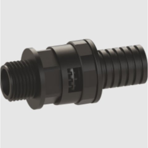 ORTAÇ M20 GEÇMELİ RAKOR SİYAH ( 14,2X18,4 ) ODB18-M20