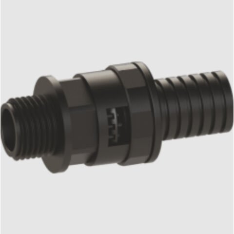 ORTAÇ M20 GEÇMELİ RAKOR SİYAH ( 14,2X18,4 ) ODB18-M20