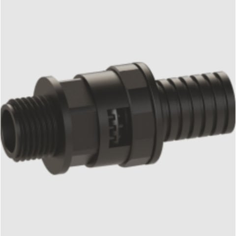 ORTAÇ M20 GEÇMELİ RAKOR SİYAH ( 14,2X18,4 ) ODB18-M20