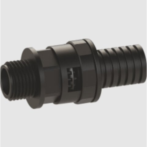 ORTAÇ M20 GEÇMELİ RAKOR SİYAH ( 14,2X18,4 ) ODB18-M20