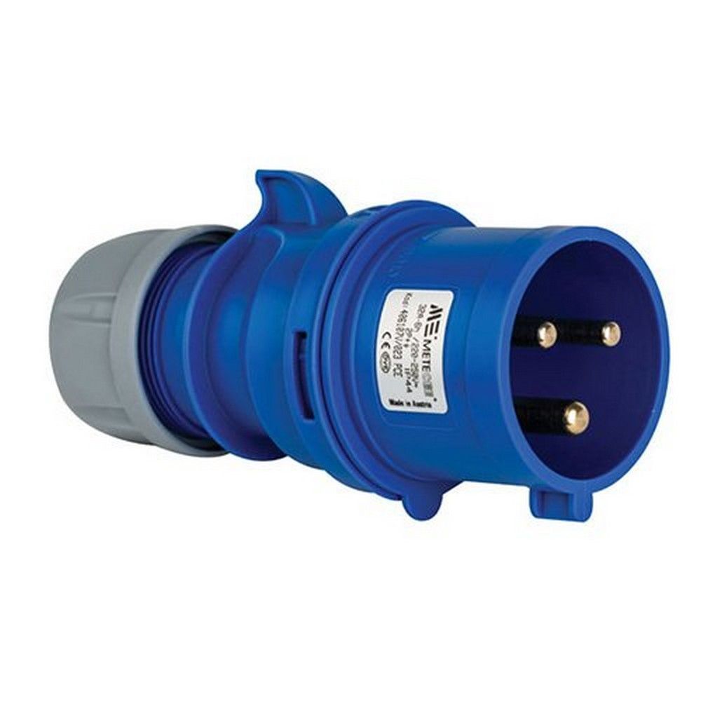 METE ENERJİ 3X32A. IP44 DÜZ FİŞ (VİDALI BAĞL.) 406107V