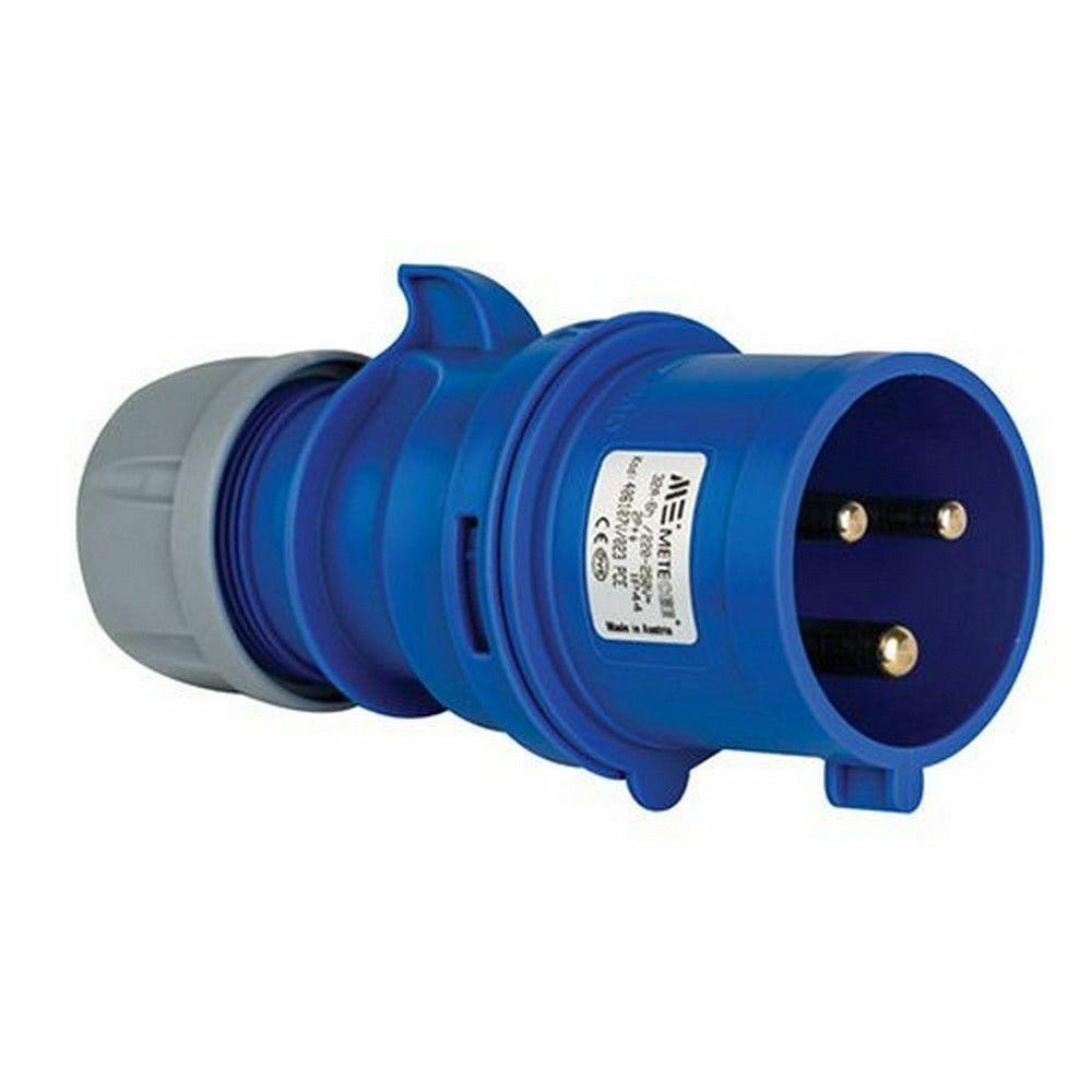 METE ENERJİ 3X32A. IP44 DÜZ FİŞ (VİDALI BAĞL.) 406107V