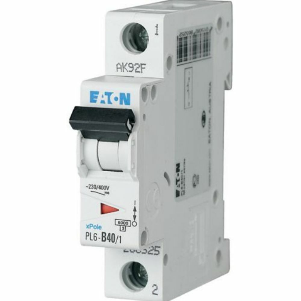 EATON PL6-B40/1 OTOMATİK SİGORTA - 6KA - B EĞRİSİ - Y7-286525