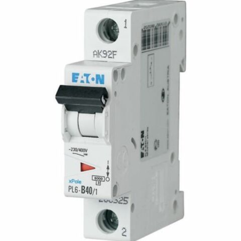EATON PL6-B40/1 OTOMATİK SİGORTA - 6KA - B EĞRİSİ - Y7-286525