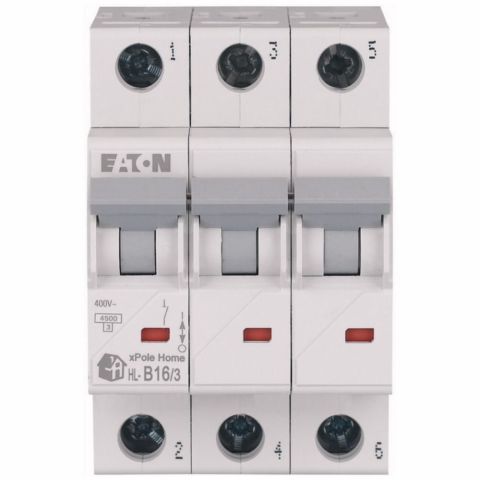 EATON 194781 HL-B16/3 OTOMATİK SİGORTA - 4,5KA - B EĞRİSİ