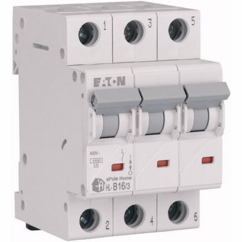 EATON 194781 HL-B16/3 OTOMATİK SİGORTA - 4,5KA - B EĞRİSİ