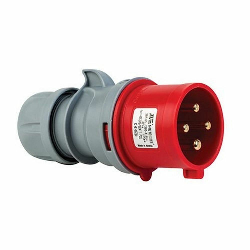 METE ENERJİ 4X32A. IP44 DÜZ FİŞ 406109