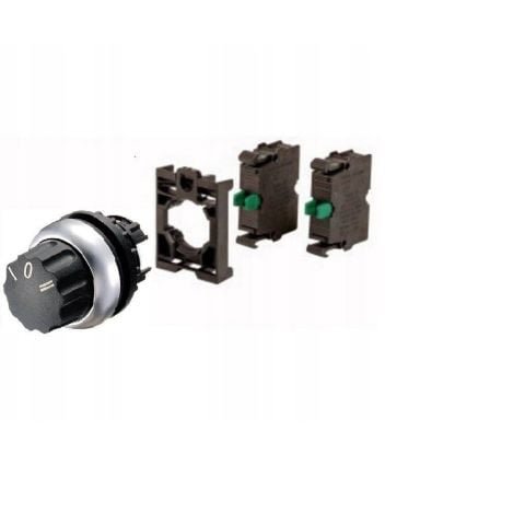 EATON M22-WR3 BUTON AKSESUARI: DÖNER BAŞLI BUTON KAFASI, KALICI, 3 KONUMLU
