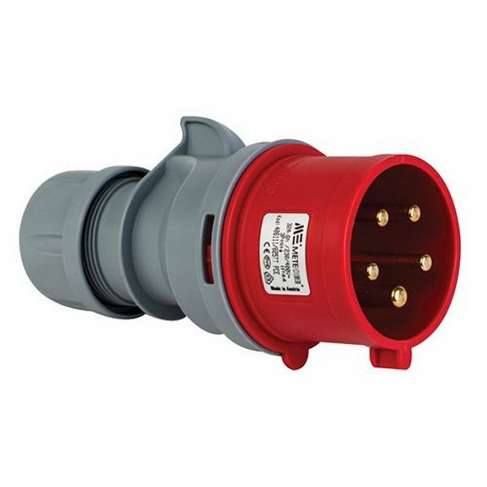 METE ENERJİ 5X32A. IP44 DÜZ FİŞ 406111
