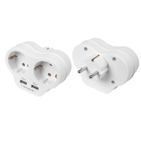 VİKO İKİLİ TOPRAKLI USB ÇIKIŞLI PRİZ 90301815