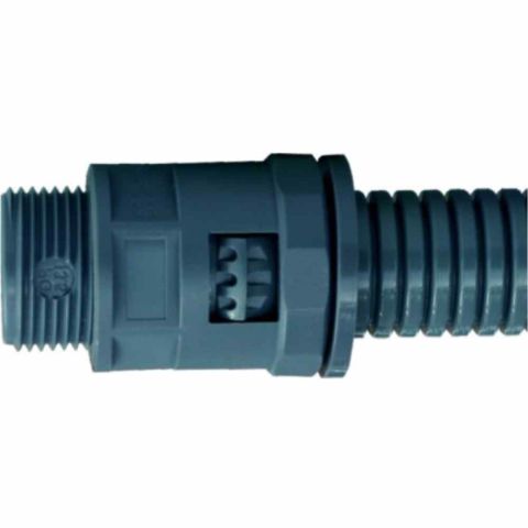 ORTAÇ SPİRAL BORU RAKORU (POLYAMİD,SİYAH) PG36 OR0237