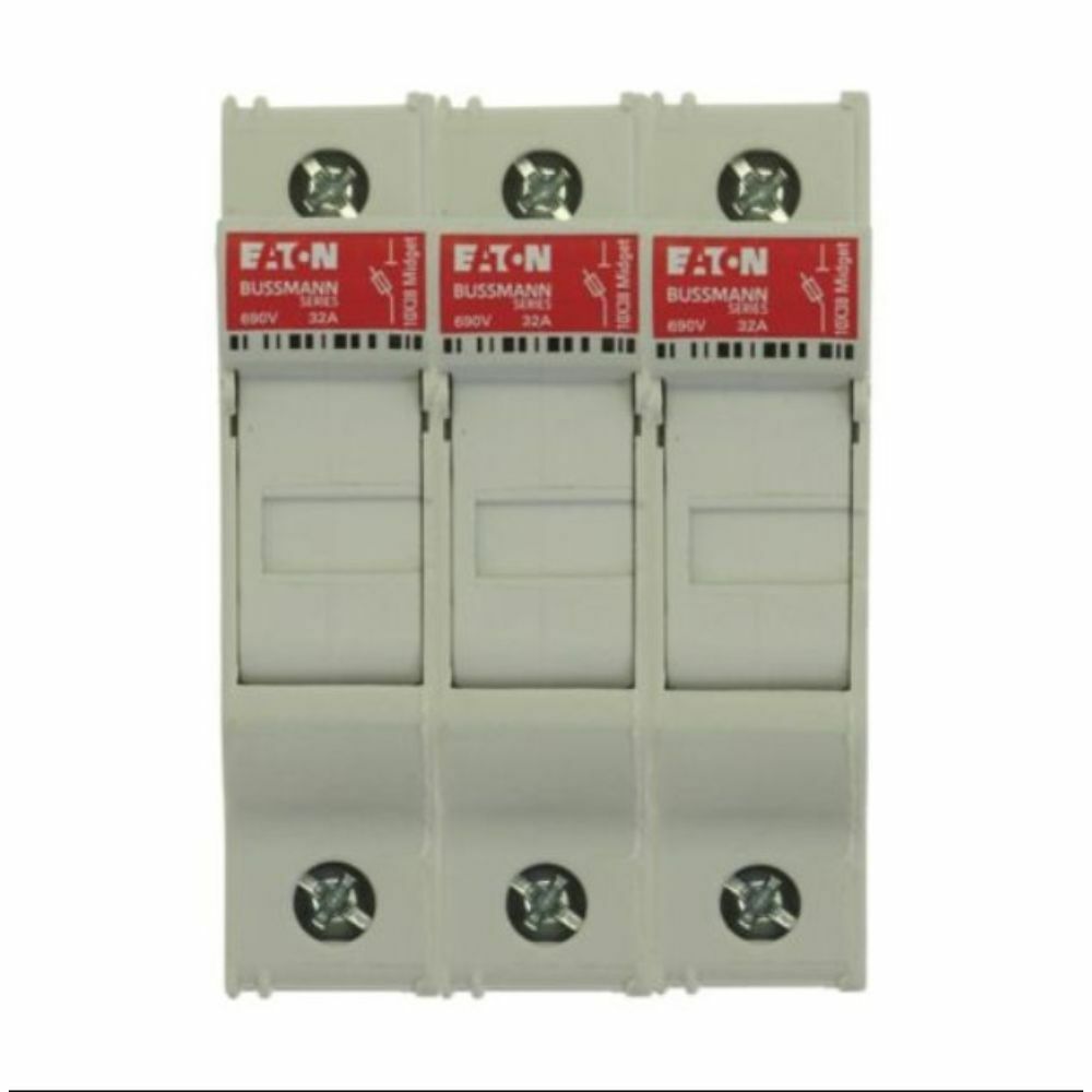 EATON CHM3DU SİLİNDİRİK SİGORTA YUVASI (BOY 10X38, 32A) - 3 KUTUP